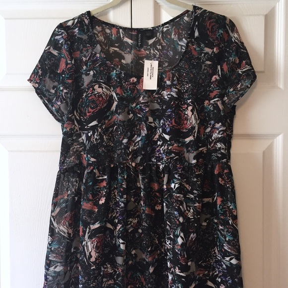 Full Tilt Dresses & Skirts - NWT | Full Tilt | Short Sleeve Dress Large Tully’s